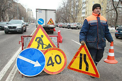 Ремонт дорожного покрытия осуществили на одной из улиц района
