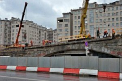 Работы по реконструкции Большого каменного моста планируют завершить раньше срока