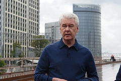 Собянин объявил о завершении обновления шести набережных Москвы-реки