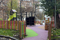 Комплексное благоустройство квартала в районе подошло к концу