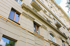 Фасады и декор: в Москве сохраняют облик дома ученого на Фрунзенской набережной